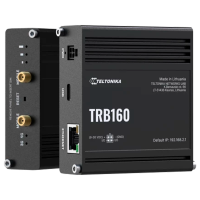Teltonika Gateway 4G Industrial - 4G Cat 4 / 3G / 2G - Porta Ethernet RJ45 10/100/1000Mbps - Design compatto - Connettore Micro USB