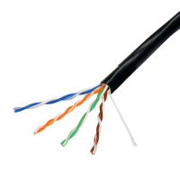 Cavo UTP Safire - Categoria 6 - Soddisfa il test Fluke 90m - Conduttore CCA - Copertura speciale per esterno