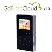 Control de acceso y presencia IP65 IK04 - Tarjeta EM/MF y PIN - 50.000 tarjetas | 200.000 registros - 2.4" TFT | TCP/IP, WiFi, RS485 y Wiegand - ZK-GOTIMECLOUD-10 incluido 1 año