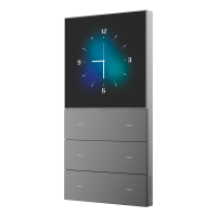Monitor Android 13.0 per domotica - Schermo TFT da 4" | Applicazioni di terze parti - Audio bidirezionale | Monitor del videocitofono - TCP/IP, WiFi, Bluetooth, ZigBee, SIP - Sensori ambientali 2 relè - Connessione tramite Cloud | 6 pulsanti fisici