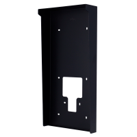 Tettuccio per videocitofono - Specifica per Akuvox AK-S539 - Misure: 380 (I) x 188 (La) x 60 (Lu) mm - Fabbricata in acciaio galvanizzato - Tettuccio antipioggia - Montaggio a parete