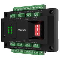 Controller accessi Extender - Riconoscimento Facciale, impronta digitale, scheda, QR o PIN - 2 porte RS485 Comunicazione [%VAR%] - 2 lettori per Wiegand | 4 lettori per OSDP - Senza scatola - È necessario il controller master  DS-K270x
