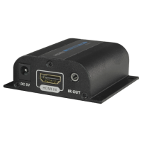 Estensore attivo HDMI 4K [%VAR%] - Ricevitore compatibile con HDMI-EXT-PRO-4K - Portata 120 m su cavo UTP Cat 6 - Trasmissione IR - Consente il collegamento punto a punto fino a 253 ricevitori