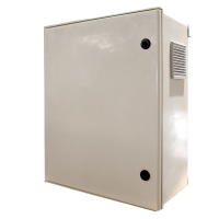 Armario de poliéster SMC sin logo - Diferencial, magnetotérmico y SPD - Dimensiones exteriores 60x50x23cm
- Switch 8 puertos POE | Bandeja fusión de fibra - Grado de protección IP55 / Carril DIN  - Caja de distribución economica sin inteligencia