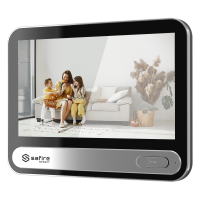 Monitor per videocitofono - Schermo tattile IPS da 7" - Audio bidirezionale - TCP/IP, WiFi - Slot per scheda microSD fino a 256 GB - Montaggio a parete