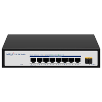 Switch PoE Multigagibit 2,5Gbps - 8 puertos PoE + 1 Uplink SFP 10G  - Velocidad de puertos 2,5/1Gbps  - 8 Puertos PoE+ 30W  - PoE Watchdog - Hasta 150W Potencia PoE total