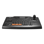 Univisione della tastiera IP - Doppia interfaccia: diretto o rete - Schermo LCD - Interfaccia IP/RS-232/RS-485 - Joystick 4 assi - Cattura delle immagini in locale per USB