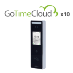 Controllo accessi e presenza IP65 - Riconoscimento Facciale, scheda EM e PIN - 3.000 schede | 200.000 registri - 2.4" TFT tattile | TCP/IP, WiFi, RS485 e Wiegand - ZK-GOTIMECLOUD-10 incluso 1 anno