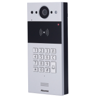 Videocitofono IP da parete - Telecamera 2 Mp | Audio bidirezionale - Apertura con scheda EM/MF, NFC e PIN | 2 relè - Codici temporanei | PoE, LTE, SIP standard - Manutenzione Cloud - Collegamento monitor e postazione esterna tramite Cloud