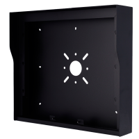 Supporto con tettuccio per videocitofono - Specifico per Akuvox AK-X916S-L - Misure: 347 (I) x 390 (La) x 89 (Lu) mm - Fabbricato in acciaio galvanizzato - Montaggio a parete - Facile installazione