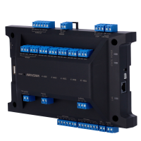 Controller di accesso con identificazione multipla - Riconoscimento Facciale, impronta digitale, scheda, QR o PIN - 1 porta | Comunicazione TCP/IP e RS485 - 2 lettori per Wiegand | 2 lettori per OSDP - Senza scatola - Software incorporato | iVMS-4200