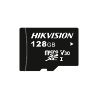 Scheda di memoria Hikvision - Capacità 128 GB - Classe 10 | Velocità di scrittura 50MB/s - Formato exFAT - Adatto in particolare per la videosorveglianza