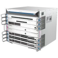 Reyee Switch Layer L3 modulare - 6 Slot di Espansione (dimensione totale di 9U) - Fino a 288 porte GE / 288 SFP GE / 96 SFP+ - Static LAG/DHCP Snooping/IGMP Snooping/Port Mirroring - VLAN/Porta Isolation/STP/RSTP/ACL/QoS/802.1X - Server DHCP/Rotte statiche/RIP/OSPF/SNMP