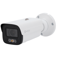 Safire Smart - Telecamera Bullet IP gamma I1 AI Avanzata e Dual Light - Risoluzione 4 Megapixel (2688x1520) - Ottica 3.6mm | Audio | Allarmi | IR 50m & WL 40m  - IA Avanzata:Perimetro, Volto, Conteggio, Metadati - Waterproof IP67 | PoE (IEEE802.3af) | P2P