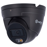 Safire Smart - Telecamera Turret IP gamma I1 AI Avanzata e DualLight - Risoluzione 4 Megapixel (2688x1520) - Ottica 2.8 mm | Audio | IR 30m & WL 30m - IA Avanzata:Perimetro, Volto, Conteggio, Metadati - Waterproof IP67 | PoE (IEEE802.3af) | P2P