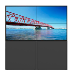 Kit videowall 2x2 - Include monitor - Include supporto da pavimento