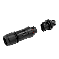 Conector solar AC 3 pines - Macho