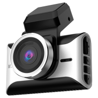 Dash Cam 4K / Cámara Dual - Amplio campo de visión - Pantalla de 3" / Control de voz - Módulo de punto de acceso WiFi - Detección de colisiones / GPS Track - IP52