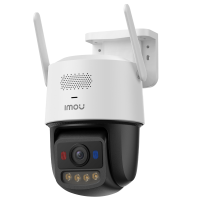 Cámara motorizada Titan Pro 6MP - WiFi 6 - 3.6 mm / Autotracking /IR + AURORA - Audio bidireccional / Sirena + Flash azul-roja - IMOU SENSE / Detección humanos - Apto para exterior