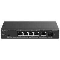 Reyee Switch PoE Cloud Capa 2 - 5 puertos PoE MultiGigabit+ 1 10Gbps SFP+ -  PoE 802.3af/at hasta 30w / Máximo 70W - Static LAG/DHCP Snoop/Port Mirror - VLAN/Port Isolation/PoE Watchdog - Enrackable
