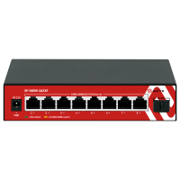 Switch Multigagibit 2,5Gbps - 8 puertos + 1 Uplink SFP 10G  - Velocidad de puertos 2,5/1Gbps  - Tasa de reenvío de paquetes 44.64 Mbps - Capacidad de switching 60 Gbps - Switch de sobremesa