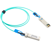 Cavo di collegamento diretto SFP28 - Velocità 25Gbps - Moduli SFP28 ad entrambe le estremità - Ideale per lo Stacking tra Switch - 3 Metri - Cavo Ottico