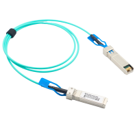 Cavo di collegamento diretto SFP28 - Velocità 25Gbps - Moduli SFP28 ad entrambe le estremità - Ideale per lo Stacking tra Switch - 5 Metri - Cavo Ottico