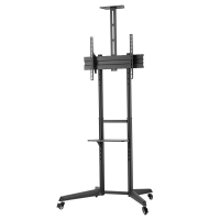 Supporto da pavimento con rotelle - Peso supportato 50Kg - VESA 600x400mm