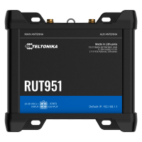 Teltonika Router 4G Industriale - 4 porte Ethernet RJ45 Fast Ethernet - 4 porte PoE 802.3af/at Massimo 90W - Dual SIM 4G (LTE) Cat 4 fino a 150Mbps +Esim - 1x Ingresso + 1x Uscite digitali - Wi-Fi 802.11b/g/n 2.4GHz