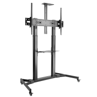 Supporto da pavimento con rotelle - Peso supportato 100Kg - VESA 1000x600mm