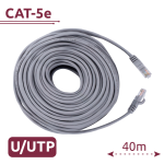 Cavo UTP Safire - Categoria 5e - Conduttore CCA - Ethernet - Connettori RJ45 - 40 m
