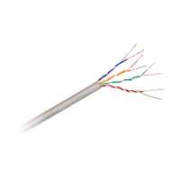 Cavo UTP Safire - Categoria 5E - Bobina da 305 metri - Conduttore OFC, purezza 99.9% rame - Diametro 5.5 mm - Cover grigia