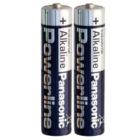 Panasonic - Batteria AAA/LR03 - Pack di 2 batterie - 1.5 V - Alcalina - Prezzo per batteria. Pack da 2